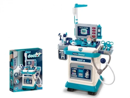 Zestaw lekarski wózek 66x44x25cm - Madej