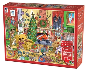 Puzzle 1000 Jak złapać Świętego Mikołaja 113533 - Cobble Hill