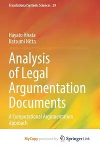 Analysis of Legal Argumentation Documents - Hirata Hayato