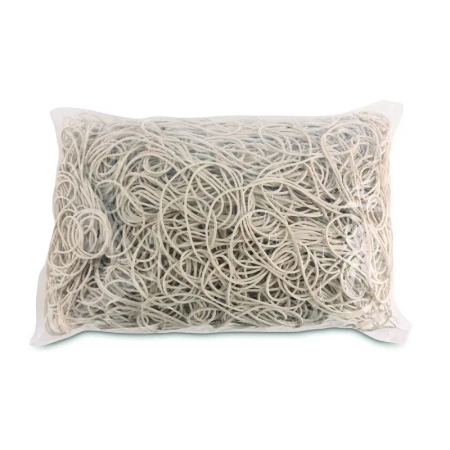 Gumki recepturki OFFICE PRODUCTS średnica 100mm 1000g zgrzewka białe