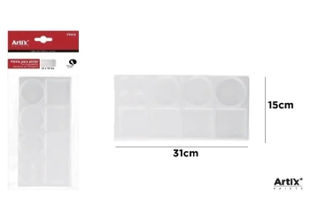 Paleta malarska prostokątna 31x15cm - Artix