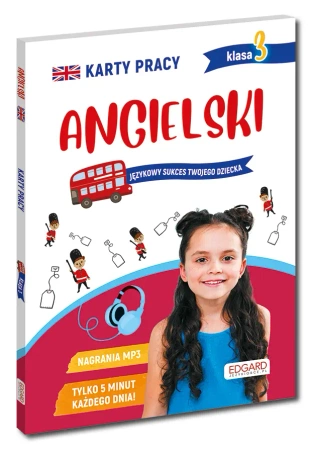 Angielski. Karty pracy. Klasa 3 - Sabina Piłat