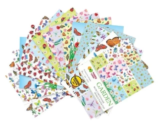 Blok z motywami Garden A4/15K 80g HAPPY COLOR - GDD