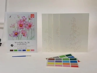 Kolorowanka wodna Kwiaty - ADAR