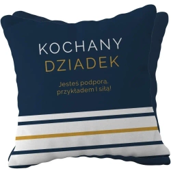 Poduszka prezentowa z napisem Kochany Dziadek - Be-Happy Gifts
