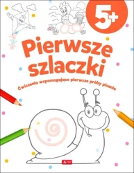 Pierwsze szlaczki. Ćwiczenia wspomagające pierwsze próby pisania - praca zbiorowa