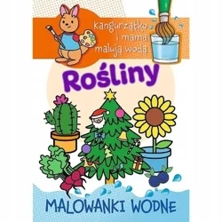 Kangurzątko i mama malują wodą, Rośliny