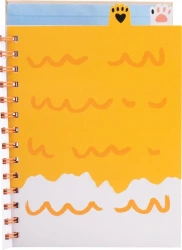 Notes na spirali A5/80K Cat&Dog przekładki HAPPY - GDD
