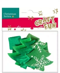 Choinki materiałowe (4 sztuki)