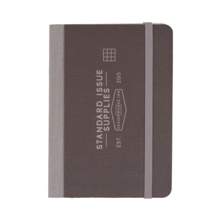 Dziennik kieszonkowy Standard Issue Black - Designworks Ink