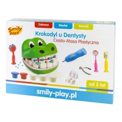 Ciasto-masa Krokodyl u Dentysty - Smily Play