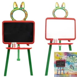 Tablica dwustronna magnetyczna / kredowa składana - Doloni