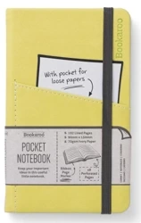 Bookaroo Notatnik Journal Pocket A6 - Limonkowy - IF