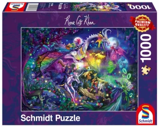 Puzzle 1000 PQ Rose Cat Khan Cyrk Nocy Letniej 111728 - Schmidt Puzzle