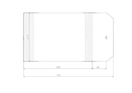 Okładka regulowana 275x470mm (50szt) - Sztapel