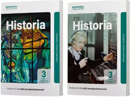 HISTORIA 3 LO PODRĘCZNIK PODSTAWOWY CZ.1+2 OPERON - Janusz Ustrzycki, Mirosław Ustrzycki