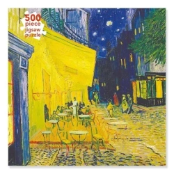 Puzzle 500 Taras kawiarni w nocy Vincent van Gogh - Flame Tree