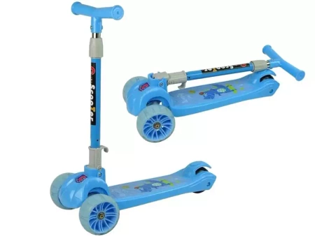 Hulajnoga balansowa trójkołowa Krokodyl - Leantoys