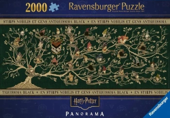 Puzzle 2D: Panorama Harry Potter Rodowód 2000el - Ravensburger