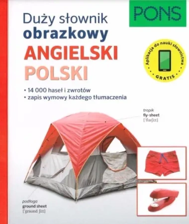 Duży słownik obrazkowy Angielski PONS - praca zbiorowa