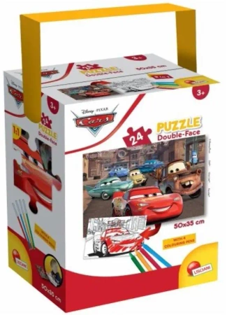 Puzzle w tubie Mini 24 Auta - Lisciani
