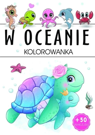 W oceanie - kolorowanka - praca zbiorowa
