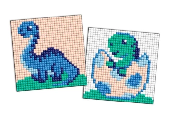 Diamentowa mozaika naklejka Kids - Dinozaur 2 - Ideyka