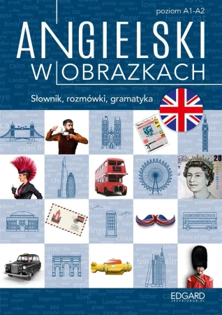 Angielski w obrazkach. Słówka, rozmówki, gramatyka - Marcin Frankiewicz