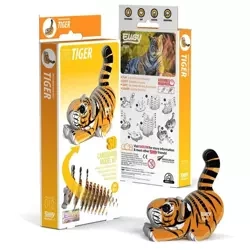 Tygrys Eugy. Eko Układanka 3D - Eugy