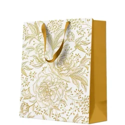 Torebka prezentowa Rose Peonies, średnia