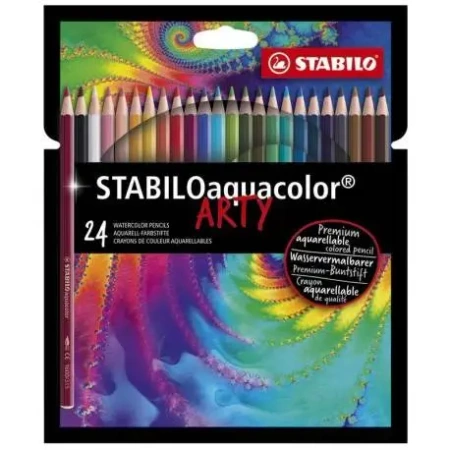 Kredki akwarelowe Aquacolor 24 kolory STABILO