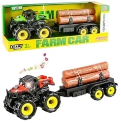 Quad z przyczepą ze światłem i dźwiękiem 34cm mix - Icom