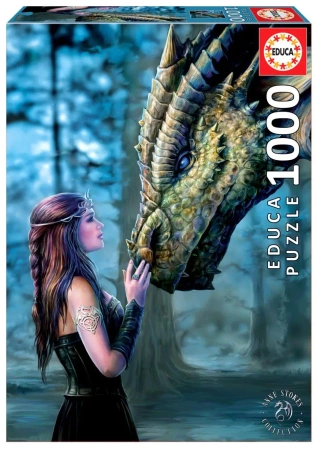 Puzzle 1000 Pewnego razu Anne Stokes 110191 - Educa