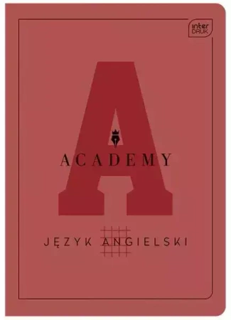 Zeszyt A5/60k kratka J Angielski Academy Int A 10
