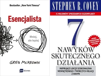7 nawyków skutecznego działania + Esencjalista - Greg McKeown, Michał Lipa