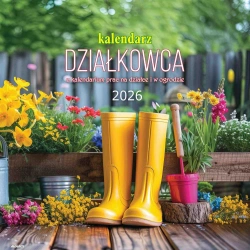 Kalendarz 2026 ścienny albumowy 30x30cm Działkowca - AVANTI