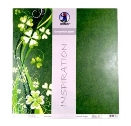 Papier do scrapbookingu roślinne 5 arkuszy - Galeria Hobby