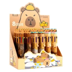 Długopis wielokolorowy Kapibara (24szt) - Fandy