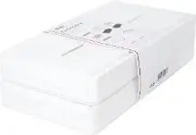 Zestaw składanych organizerów 2szt biały - Olife