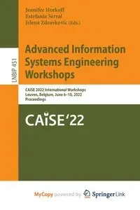 Advanced Information Systems Engineering Workshops - Horkoff Jennifer
