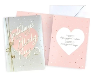 Karnet B6 Ślub - Kukartka