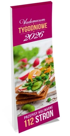 Kalendarz 2026 tygodniowy poradnik vademecun - Kalpol
