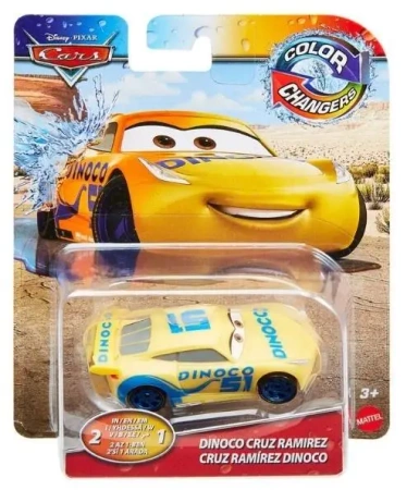 Cars. Auto zmieniające kolor JHG26 - Mattel
