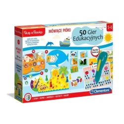 Mówiące Pióro - 50 Gier Edukacyjnych - Clementoni