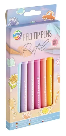 Zestaw pisaków pastelowych - Moxy