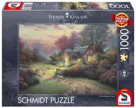 Puzzle 1000 PQ T. Kinkade Chatka Dobrego Pasterza 109419 - Schmidt Puzzle
