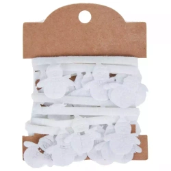 Craft with Fun Ozdoba Bn Taśma samoprzylepna Filc Balw 2/3cm 12/288