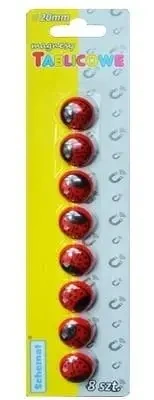 Magnesy do tablic 20mm 8szt - Schemat