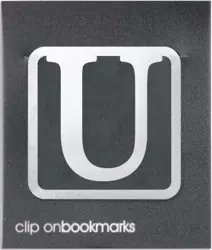 Metalowa zakładka - Litera U Clip-on - IF