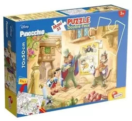 Puzzle maxi 25 dwustronne Pinokio - Lisciani